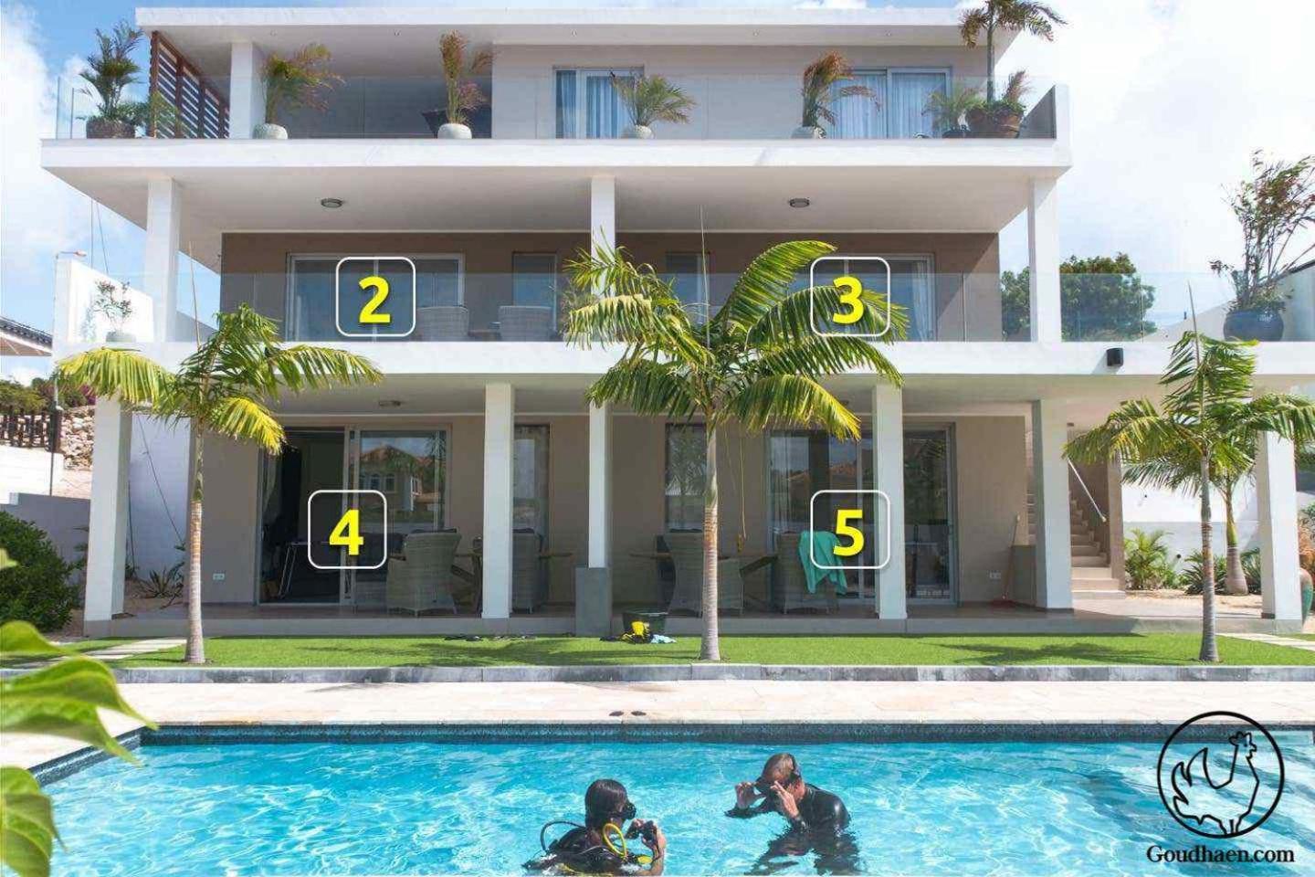 Goudhaen Luxury Private Apartments Jan Thiel Beach 외부 사진